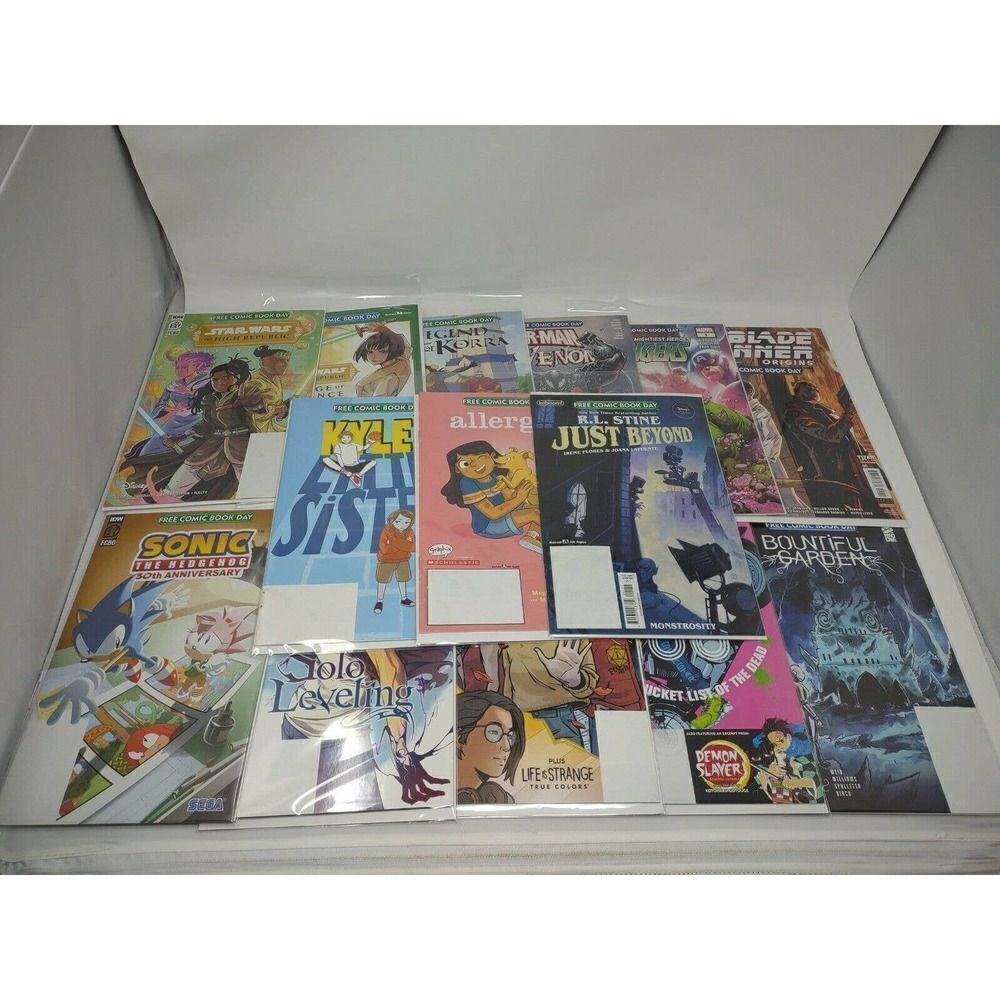 Free Comic book Day14 Comic Bundle Set. Star Wars, Avengers And More Starter Set